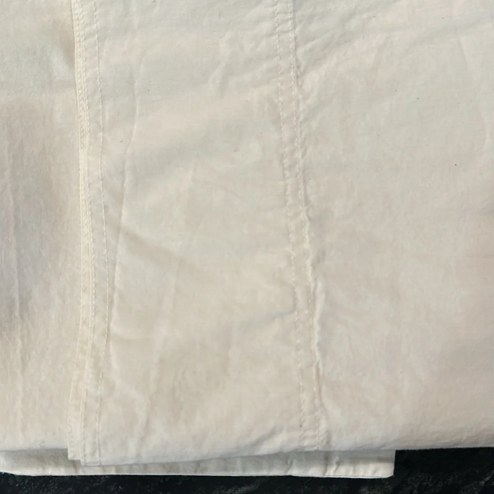 Coyuchi Organic Percale King Pillowcase Set of Four natural undyed - Picture 3 of 7